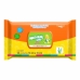 Toalha Umedecida Natural Baby Wipes M&atilde;e & Filho 50 Un.