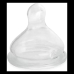 Bico de Silicone Para Mamadeiras Design 0 &agrave; 6 Meses
