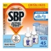 Repelente Elétrico Líquido SBP 45 Noites Cheiro Suave 2 unidades de 32,9ml